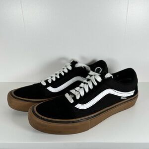 Vans Old Skool Pro Black White Gum (Men’s 8)